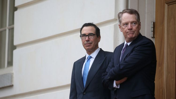 Advisers Lighthizer, Mnuchin opposed Trump's tariffs over immigration - sources
