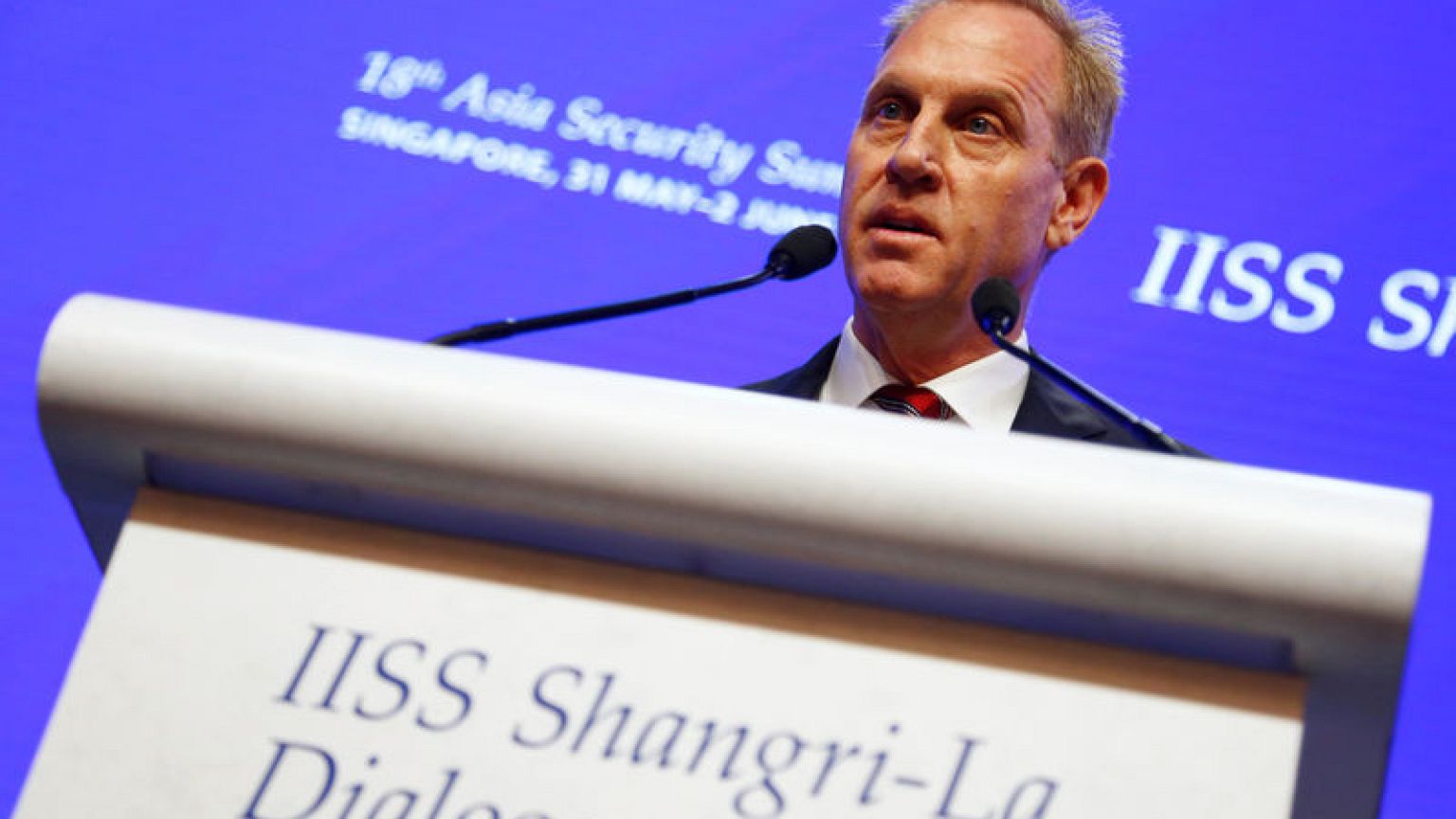 U.S. defence chief says China threatens Asia's stability