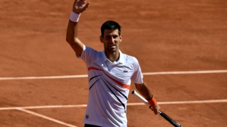 Roland-Garros: Djokovic déroule 