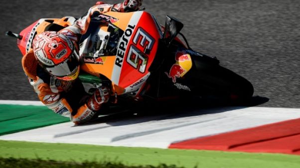 Marquez en pole au Grand Prix d'Italie devant Quartararo Marquez en pole au Grand Prix d'Italie devant Quartararo