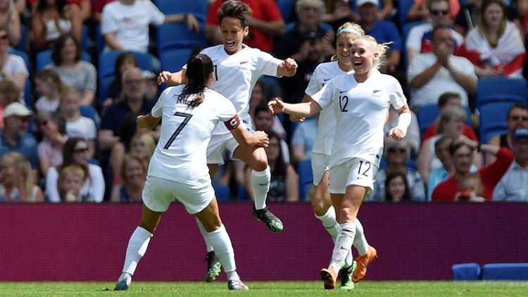 England women suffer shock defeat v New Zealand in World Cup warm-up