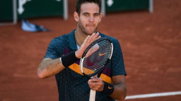 Roland-Garros: Del Potro file en huitièmes Roland-Garros: Del Potro file en huitièmes