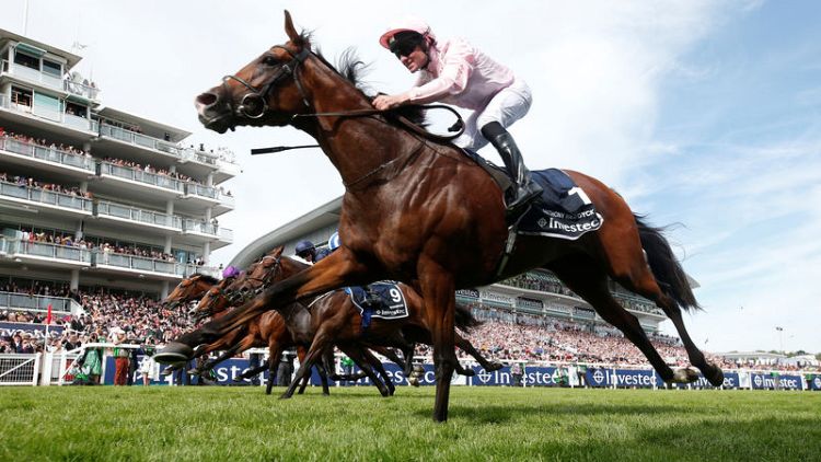 Horse racing - Anthony Van Dyck gives O'Brien seventh win in Epsom Derby