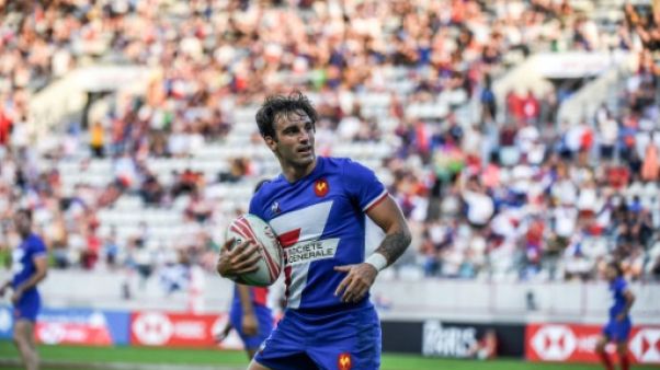 Rugby à VII: la France perd encore mais passe en quarts à Paris Rugby à VII: la France perd encore mais passe en quarts à Paris