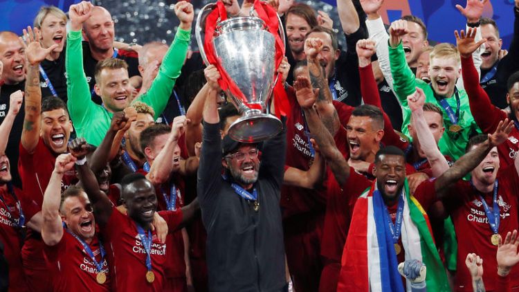 صلاح وأوريجي يقودان ليفربول للفوز بلقب دوري أبطال أوروبا