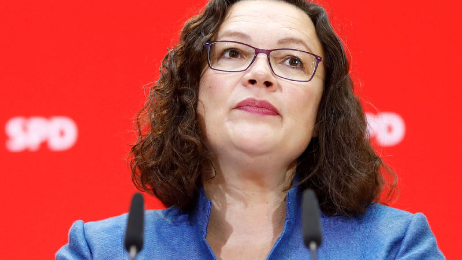 German SPD leader Nahles quits as party's popularity hits low