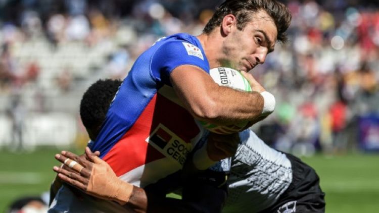 Rugby à VII: à Paris, la France éliminée en quarts par les Fidji