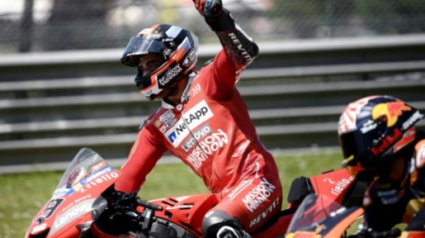 MotoGP: Danilo Petrucci (Ducati) remporte le GP d'Italie devant Marc Marquez (Honda) MotoGP: Danilo Petrucci (Ducati) remporte le GP d'Italie devant Marc Marquez (Honda)