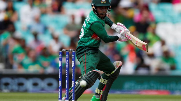 Record partnership spurs Bangladesh to score their highest ODI total