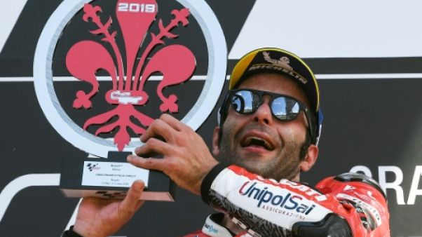 L'Italien Danilo Petrucci remporte le GP d'Italie le 2 juin 2019 L'Italien Danilo Petrucci remporte le GP d'Italie le 2 juin 2019