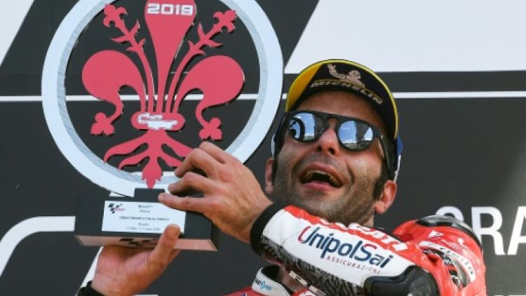 L'Italien Danilo Petrucci remporte le GP d'Italie le 2 juin 2019