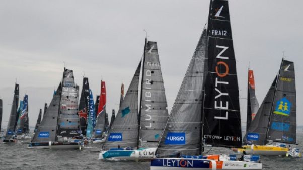 Départ de la Solitaire du Figaro à Nantes le 2 juin 2019 Départ de la Solitaire du Figaro à Nantes le 2 juin 2019