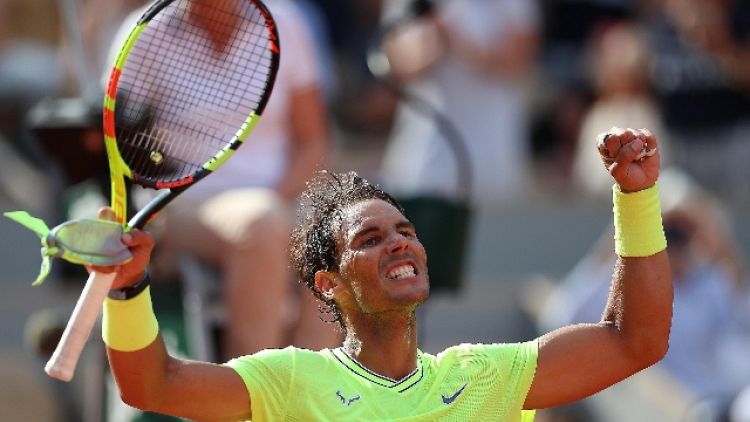 Roland Garros: Nadal ai quarti