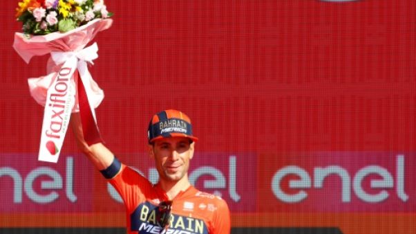 L'Italien Vincenzo Nibali 2e du Tour d'Italie le 2 juin 2019 L'Italien Vincenzo Nibali 2e du Tour d'Italie le 2 juin 2019