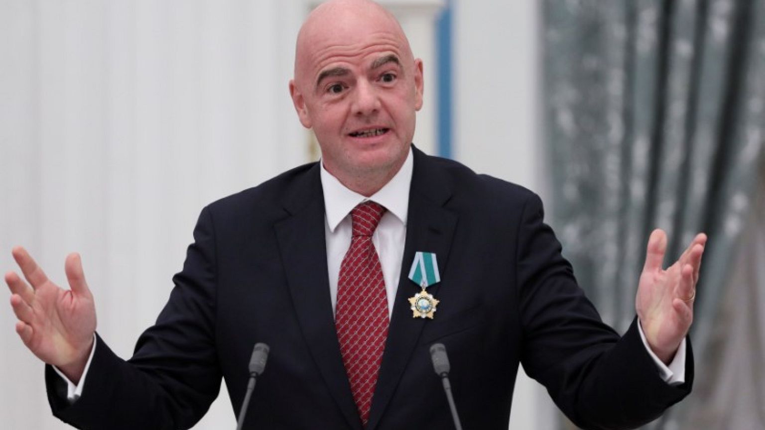 Globe-trotting Infantino struggles to turn big plans into reality