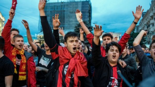 Macédoine du nord: débordements racistes après le sacre du Vardar en hand Macédoine du nord: débordements racistes après le sacre du Vardar en hand