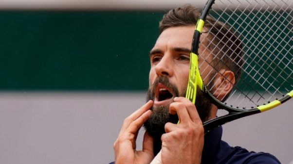 Roland-Garros: "Jamais facile de finir un match", confesse Paire Roland-Garros: "Jamais facile de finir un match", confesse Paire