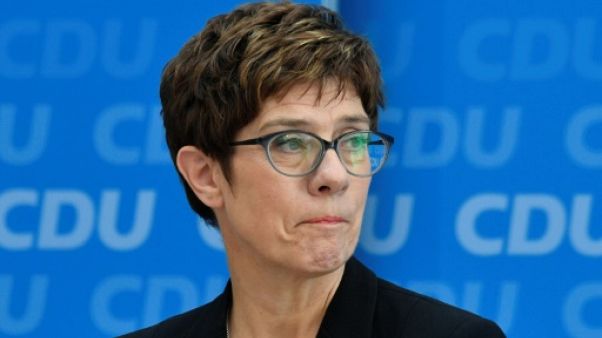 Annegret Kramp-Karrenbauer le 3 juin 2019 à Berlin Annegret Kramp-Karrenbauer le 3 juin 2019 à Berlin