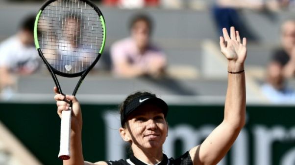 Roland-Garros: Halep a pris l'express pour les quarts Roland-Garros: Halep a pris l'express pour les quarts