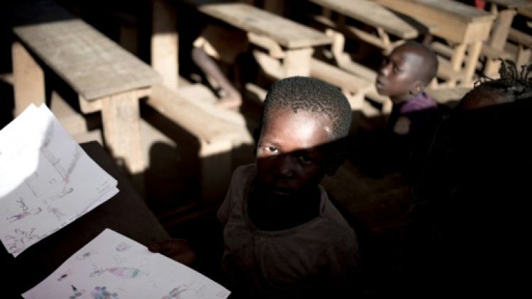 Centrafrique: des ateliers de dessin pour enfants traumatisés 