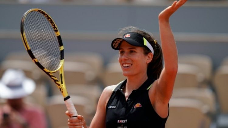 Roland-Garros: Johanna Konta en demi-finales en écartant Sloane Stephens, finaliste l'an passé