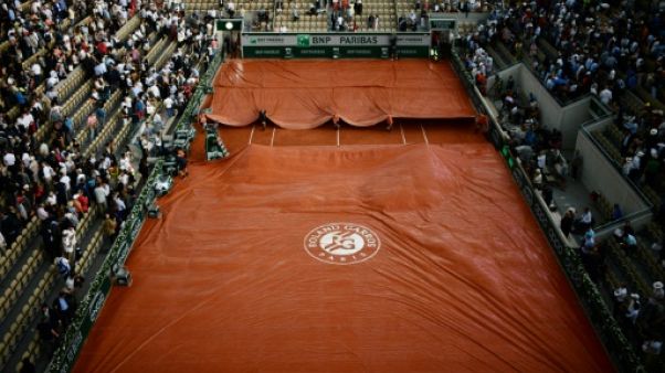 Roland-Garros: les matches interrompus avant un orage Roland-Garros: les matches interrompus avant un orage