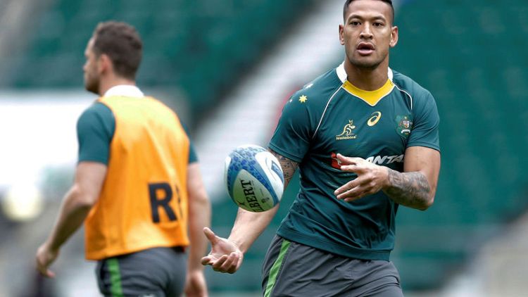 Australia chief says Folau not welcome to return to NRL