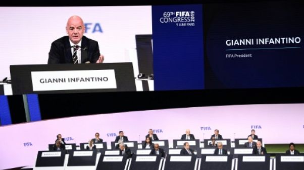 Fifa: Infantino vante "une organisation, qui est aujourd'hui synonyme de crédibilité" Fifa: Infantino vante "une organisation, qui est aujourd'hui synonyme de crédibilité"
