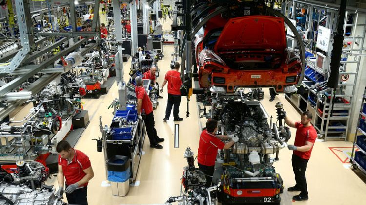 Services sector provides growth momentum for cooling German economy - PMI