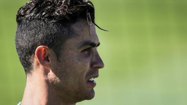 Cristiano Ronaldo lors d'un entraînement à Lisbonne, le 29 mai 2019 Cristiano Ronaldo lors d'un entraînement à Lisbonne, le 29 mai 2019