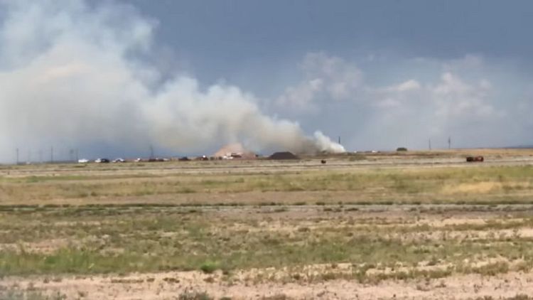 New Mexico blast involving fireworks injures several firefighters