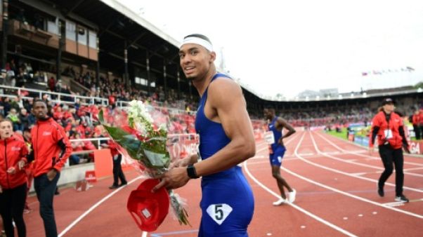Athlétisme - Rome: Michael Norman arrive lancé Athlétisme - Rome: Michael Norman arrive lancé