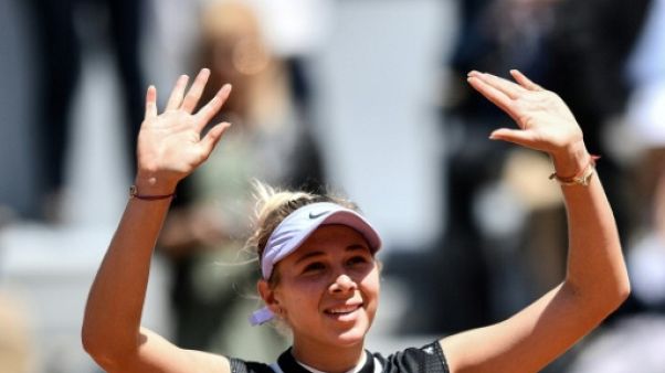 Roland-Garros: premières demi-finales majeures pour Anisimova et Barty, Halep battue Roland-Garros: premières demi-finales majeures pour Anisimova et Barty, Halep battue