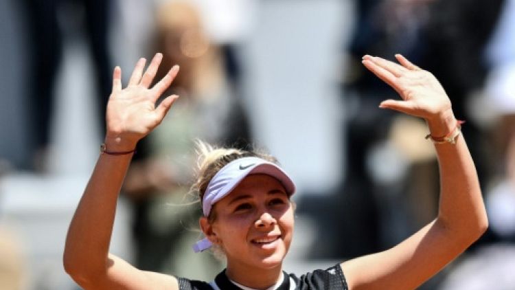 Roland-Garros: premières demi-finales majeures pour Anisimova et Barty, Halep battue
