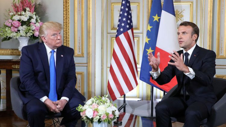ماكرون: أمريكا وفرنسا لديهما نفس الهدف فيما يتعلق بإيران