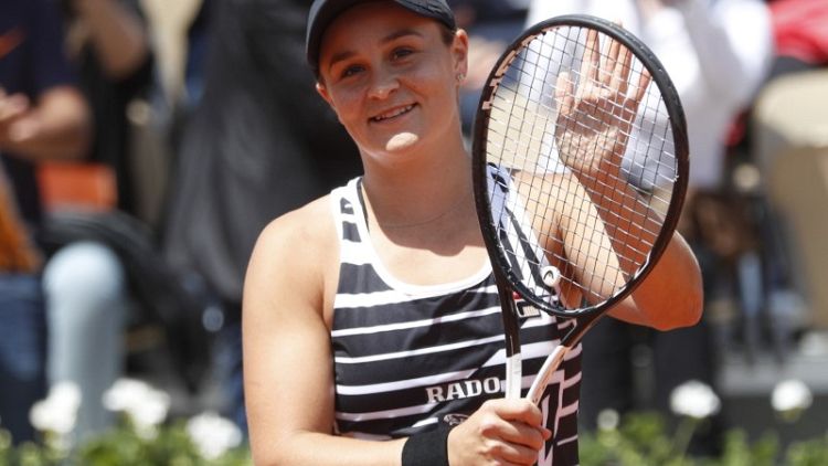 Crafty Barty solving the clay court puzzle