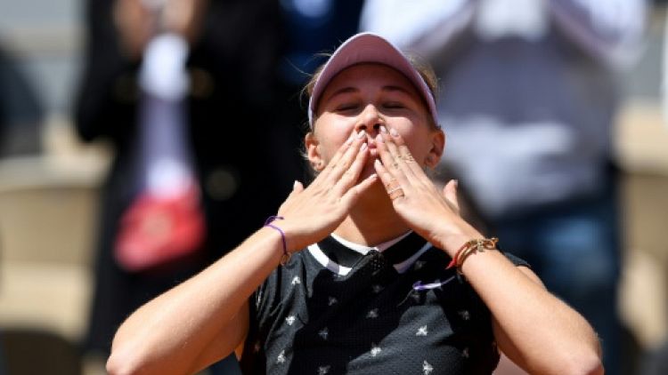 Roland-Garros: Anisimova a "joué le meilleur tennis de (sa) vie"