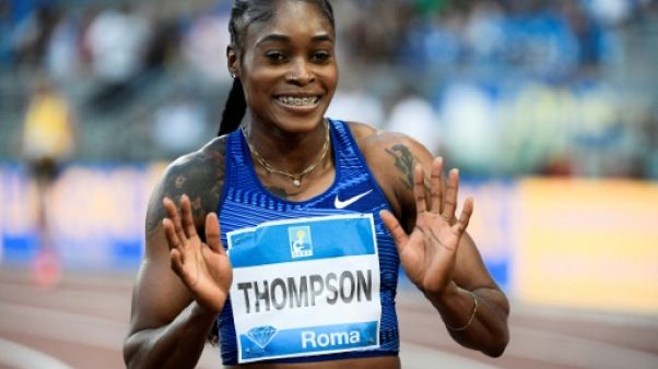 Ligue de diamant: Elaine Thompson domine Dina Asher-Smith sur 100 m à Rome Ligue de diamant: Elaine Thompson domine Dina Asher-Smith sur 100 m à Rome