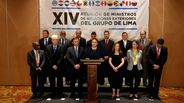 Lima Group rejects Venezuela Maduro's call for early legislative elections