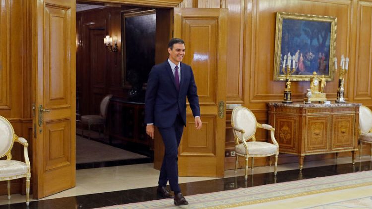 Spain's Sanchez says he will seek confirmation vote as PM, asks for wide support