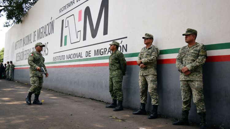 Mexico foreign minister says national guard to deploy to southern border