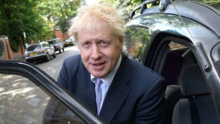 Le conservateur britannique Boris Johnson à Londres, le 28 mai 2019