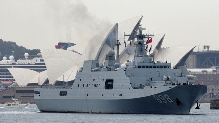 سفن حربية صينية تغادر سيدني بعد زيارة غير معلنة "أثارت الغضب"