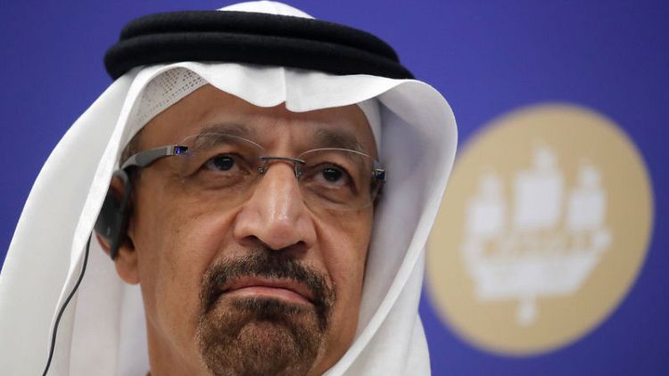 Saudi's Falih: we don't want to engage in race to up oil output