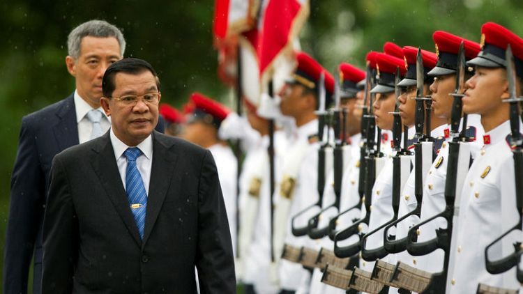 Cambodia's Hun Sen says Singapore supported genocide