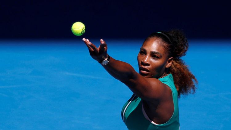 Serena unlikely to play Wimbledon warmup, says coach