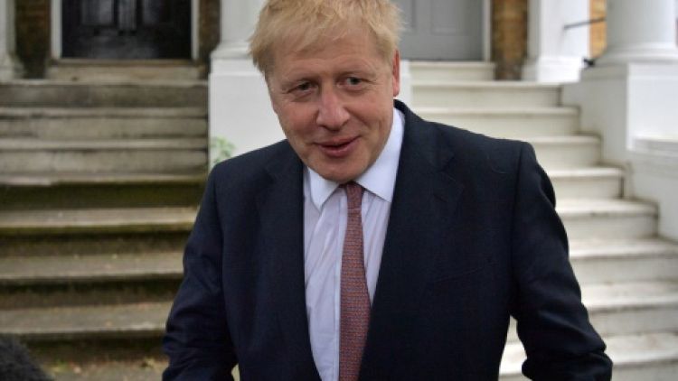 Le député conservateur britannique Boris Johnson à Londres le 07 juin 2019