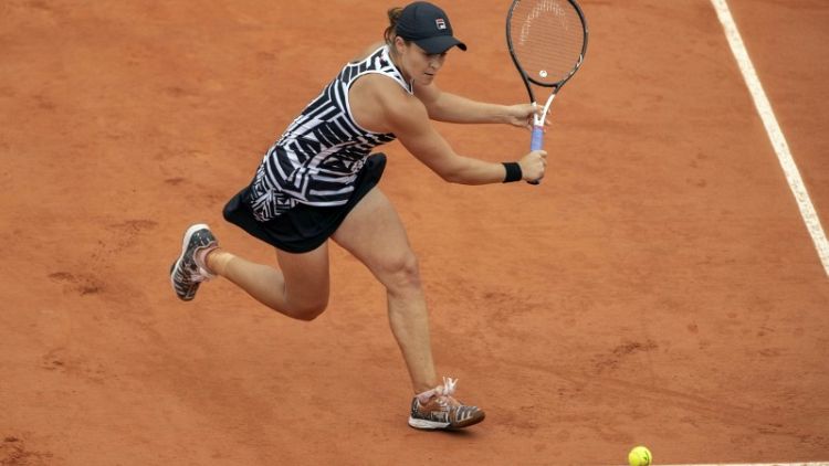 Grinding Barty through to French Open final