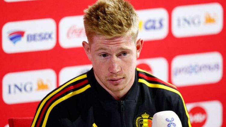 De Bruyne concerned about injury in Euro 2020 qualifiers