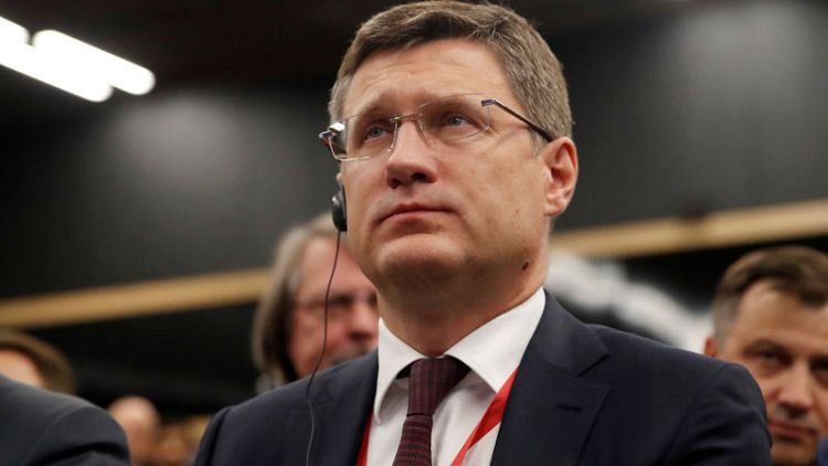 وزير الطاقة الروسي يتوقع تخمة نفطية إذا تواصلت حروب التجارة